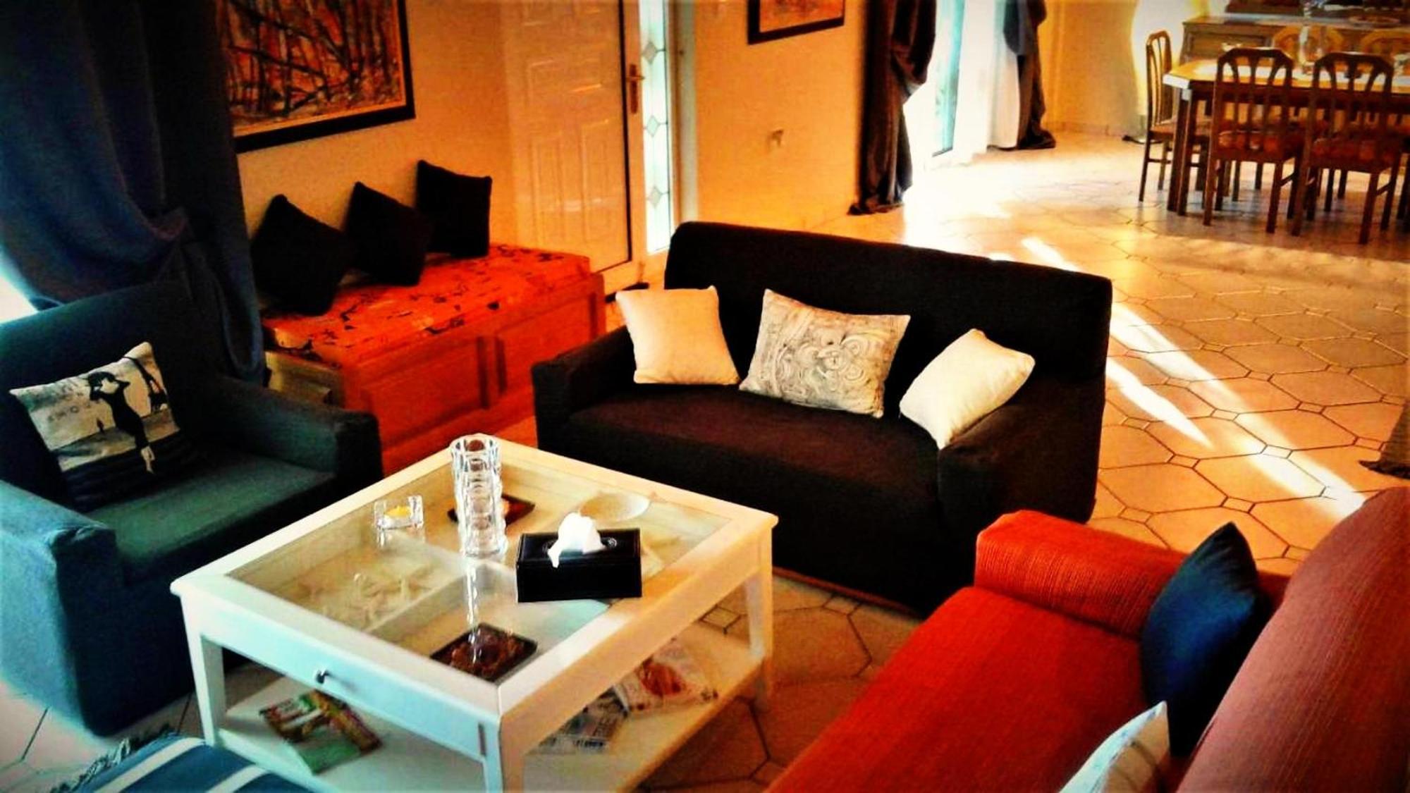Villa "Eva" - Entire Beachfront Holiday Home - 4S Agia Marina  外观 照片