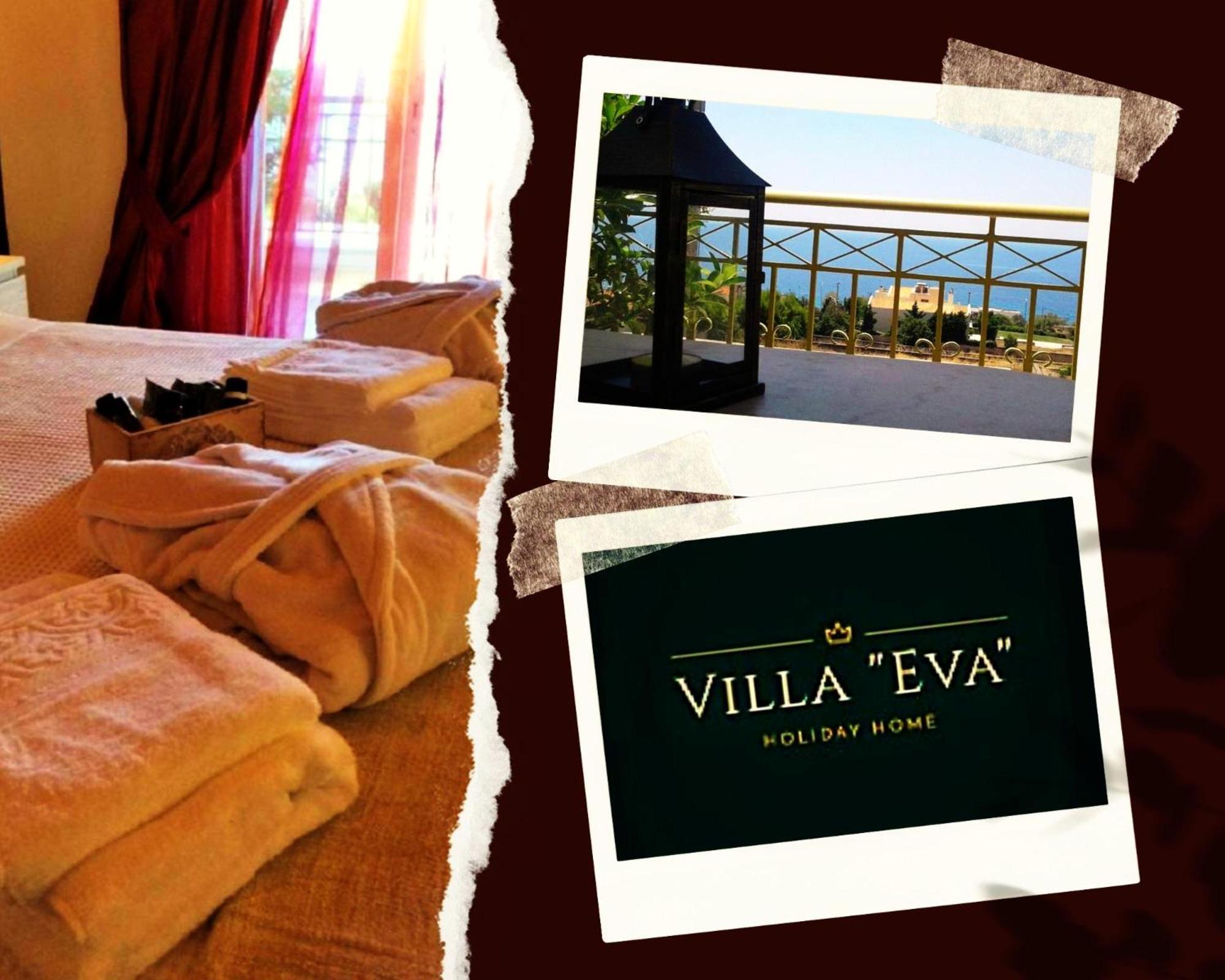 Villa "Eva" - Entire Beachfront Holiday Home - 4S Agia Marina  外观 照片